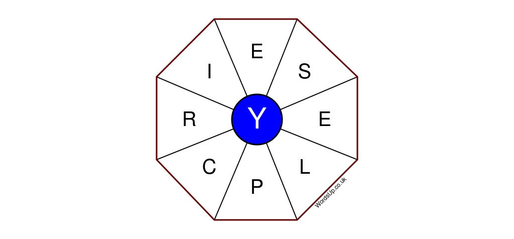 Word Wheel Puzzle #122