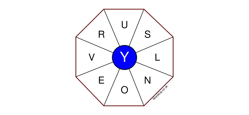 Word Wheel Puzzle #129