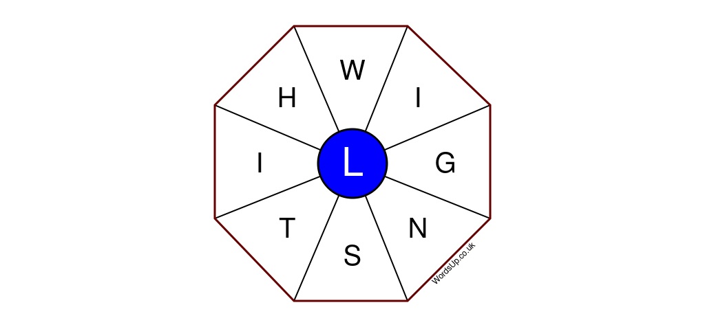 Word Wheel Puzzle #136