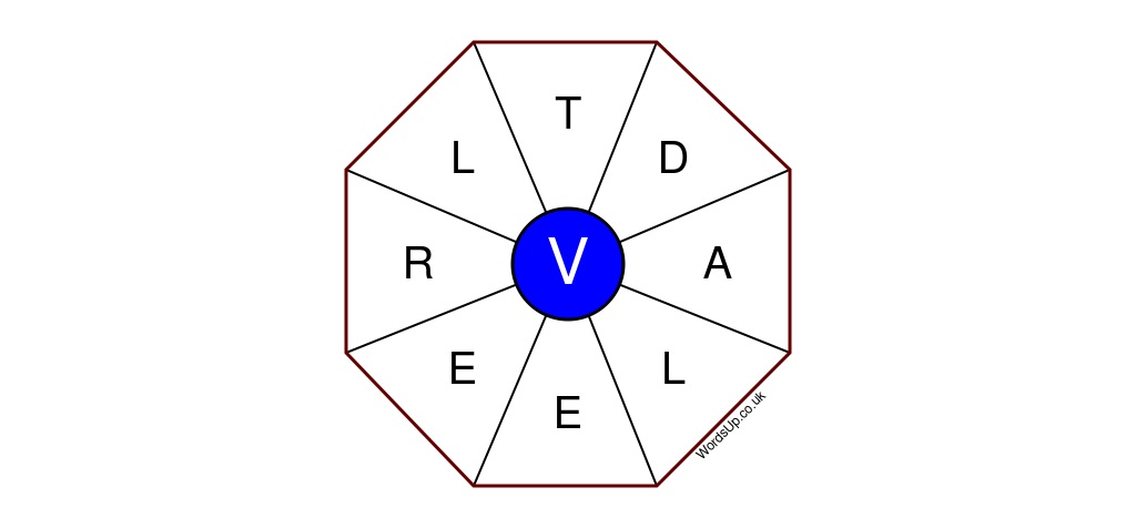 Word Wheel Puzzle #137