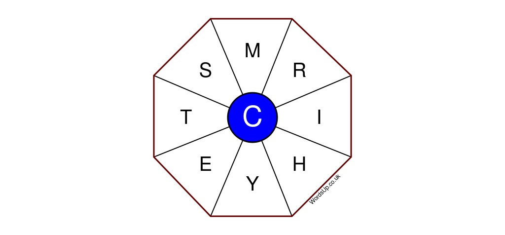 Word Wheel Puzzle #144