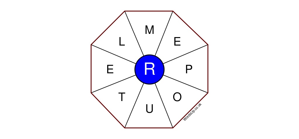 Word Wheel Puzzle #152