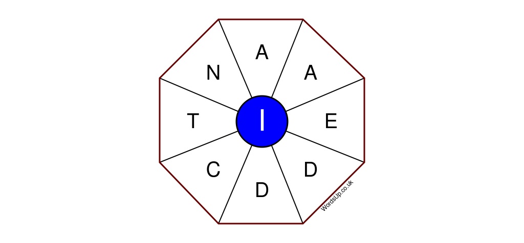 Word Wheel Puzzle #157