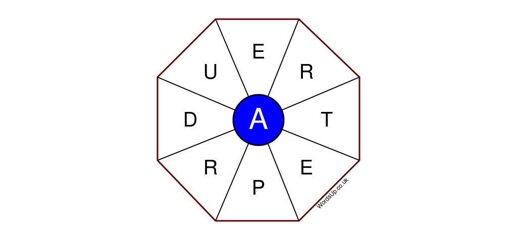 Word Wheel Puzzle #159