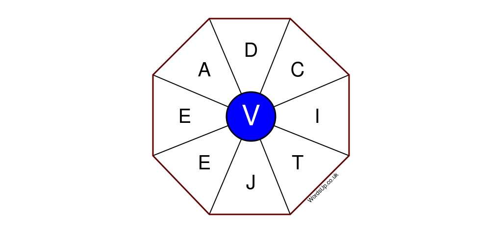 Word Wheel Puzzle #160