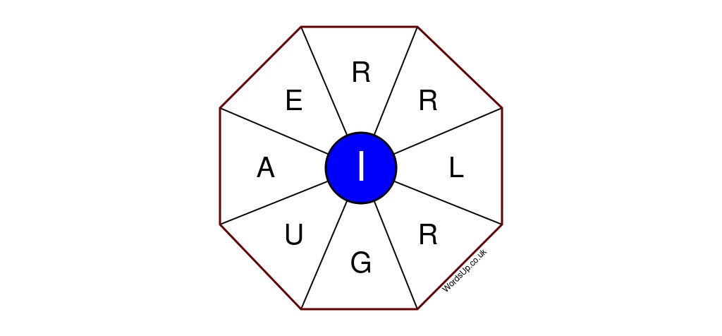 Word Wheel Puzzle #173