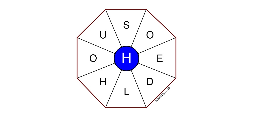 Word Wheel Puzzle #179