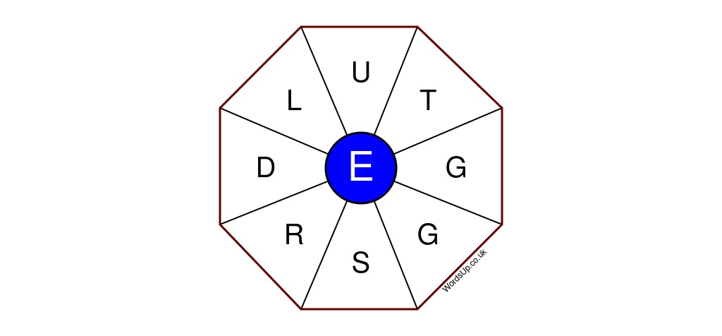 Word Wheel Puzzle #186