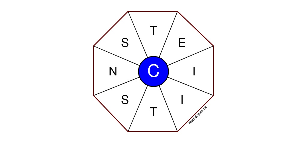 Word Wheel Puzzle #191