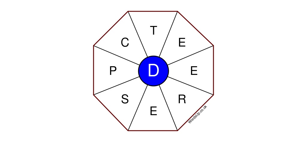 Word Wheel Puzzle #192