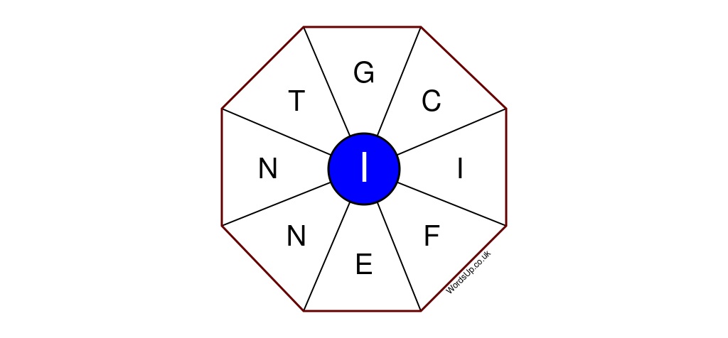 Word Wheel Puzzle #194