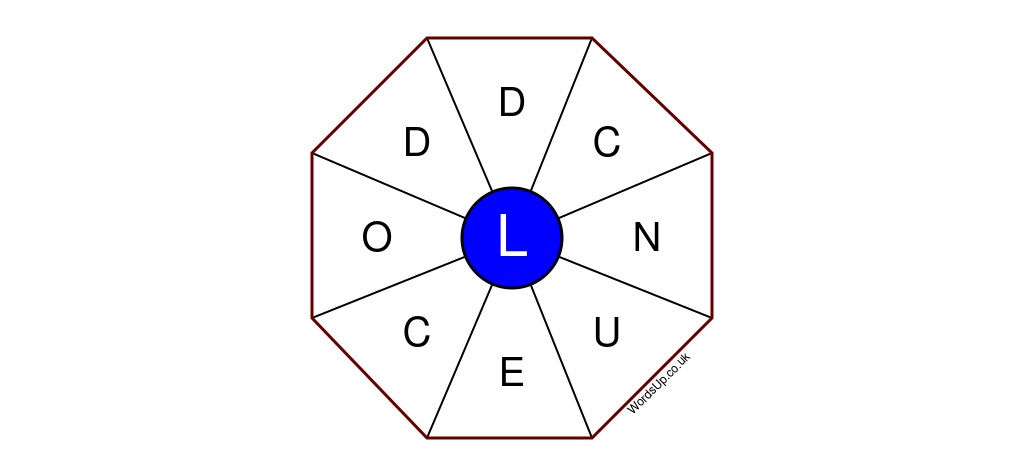 Word Wheel Puzzle #201