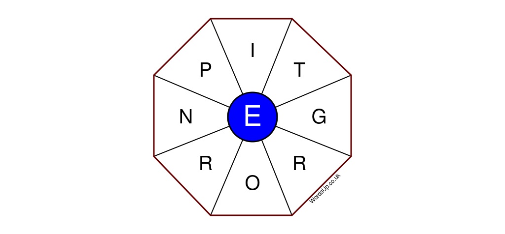 Word Wheel Puzzle #204