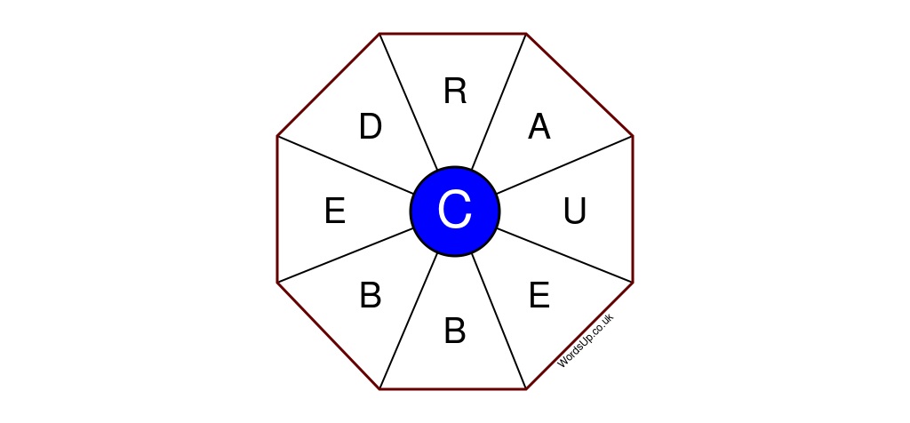 Word Wheel Puzzle #209