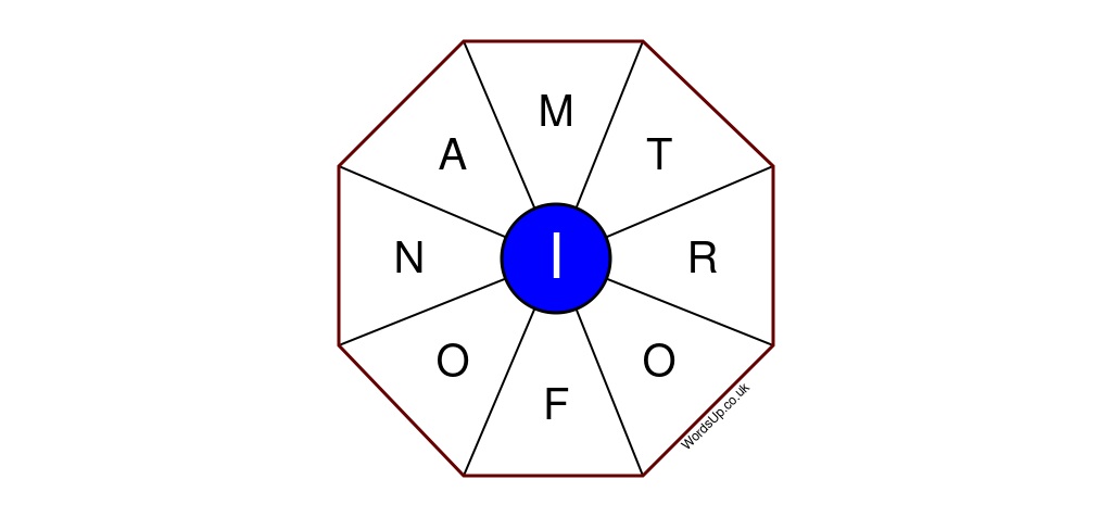 Word Wheel Puzzle #210