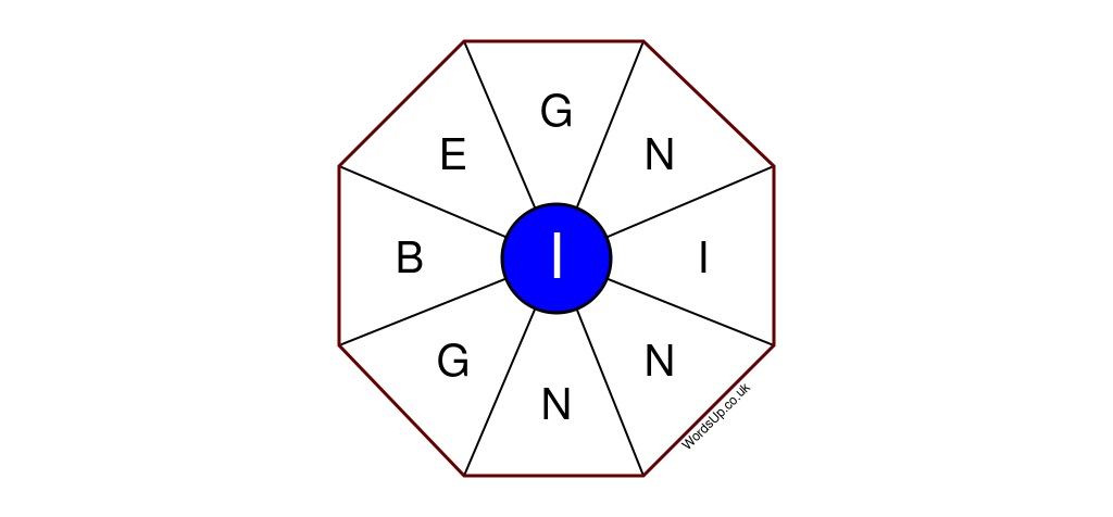 Word Wheel Puzzle #212