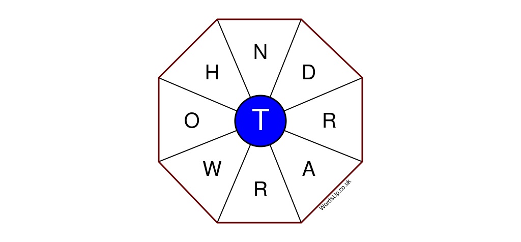 Word Wheel Puzzle #213