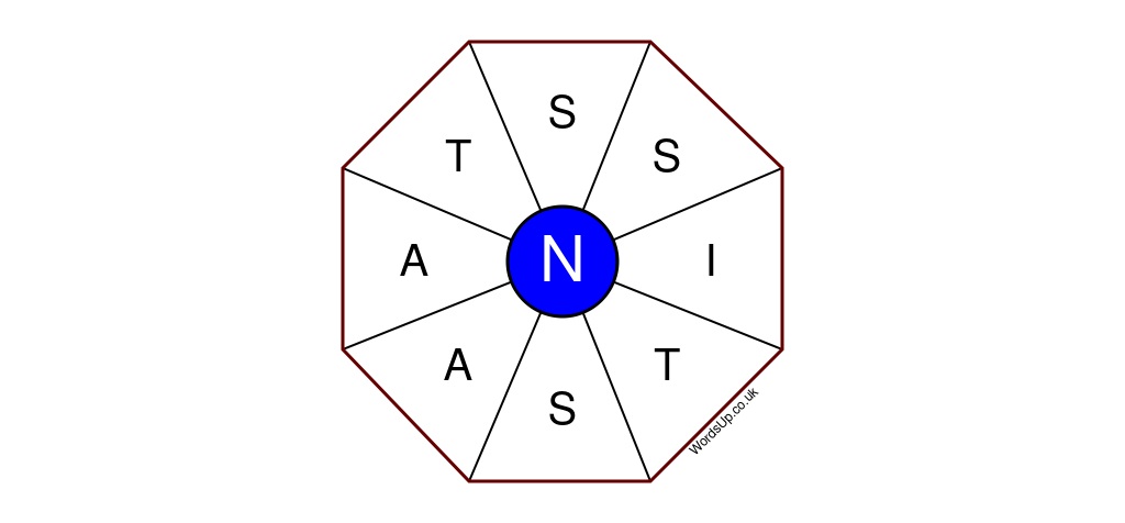 Word Wheel Puzzle #214