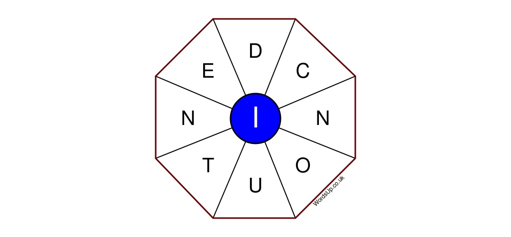 Word Wheel Puzzle #216