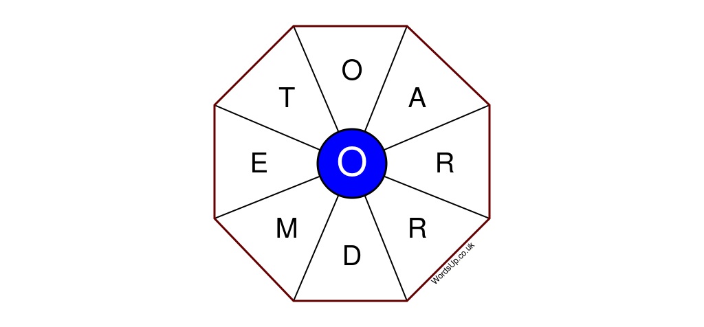 Word Wheel Puzzle #219