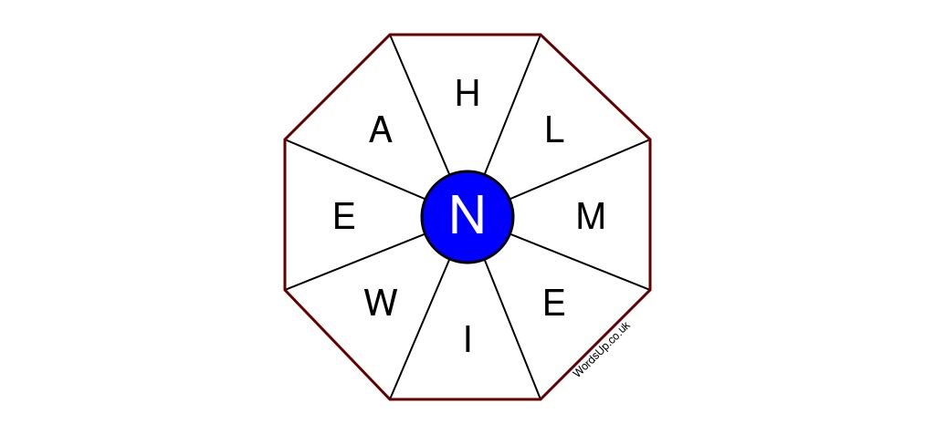 Word Wheel Puzzle #220