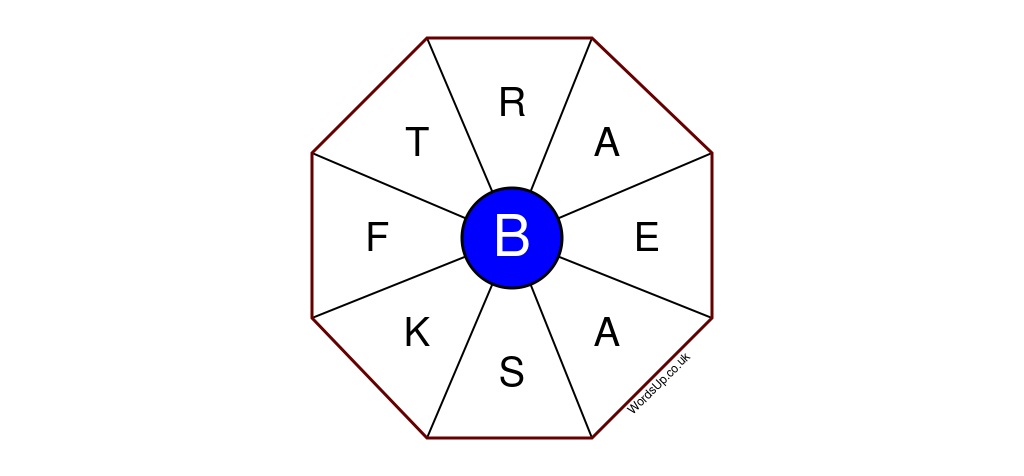 Word Wheel Puzzle #223