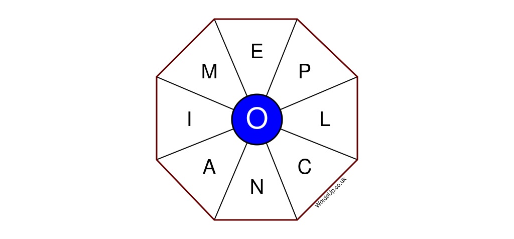 Word Wheel Puzzle #228