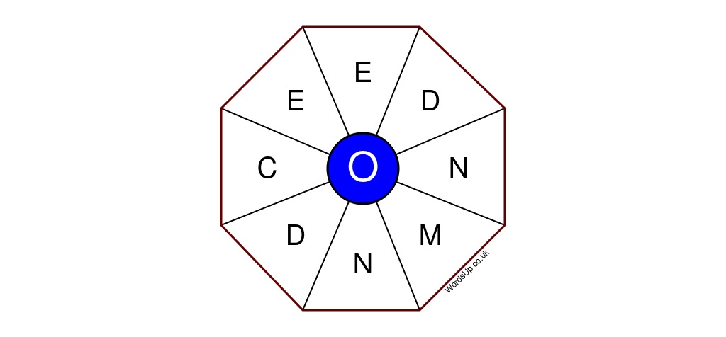 Word Wheel Puzzle #229