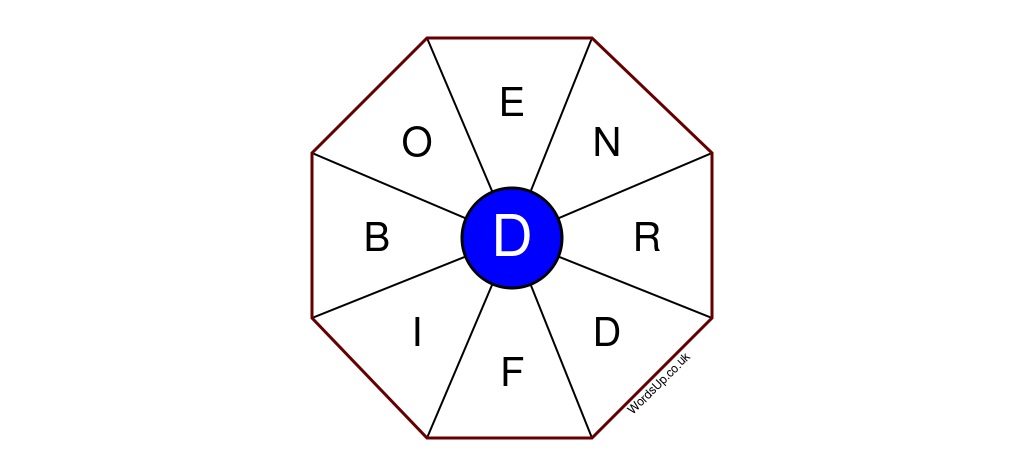 Word Wheel Puzzle #231