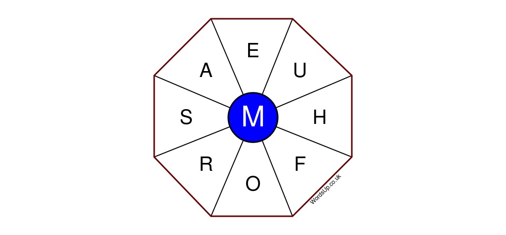 Word Wheel Puzzle #234