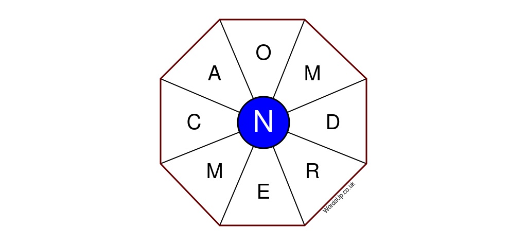 Word Wheel Puzzle #235