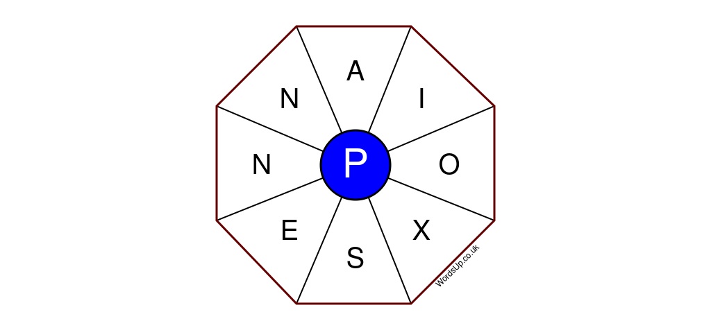 Word Wheel Puzzle #238