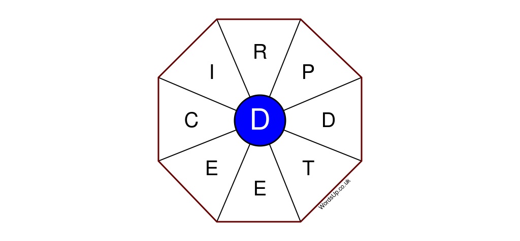 Word Wheel Puzzle #239