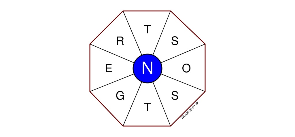 Word Wheel Puzzle #245