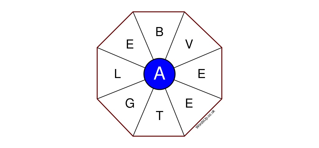 Word Wheel Puzzle #246