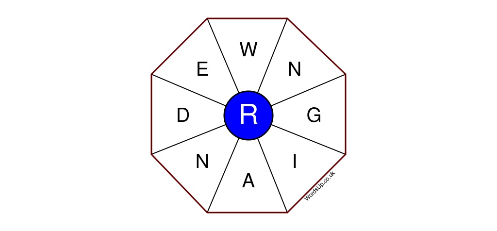 Word Wheel Puzzle #248