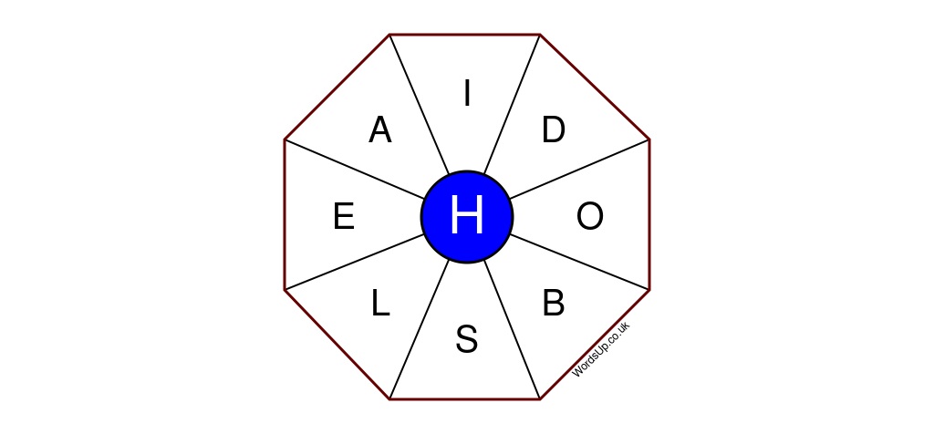 Word Wheel Puzzle #251