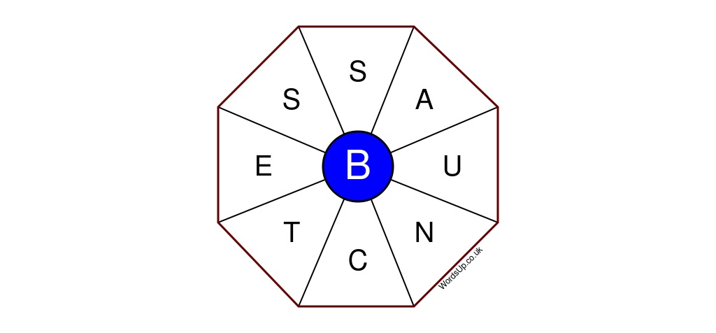 Word Wheel Puzzle #255