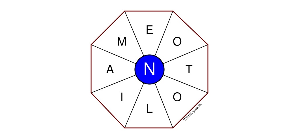 Word Wheel Puzzle #257