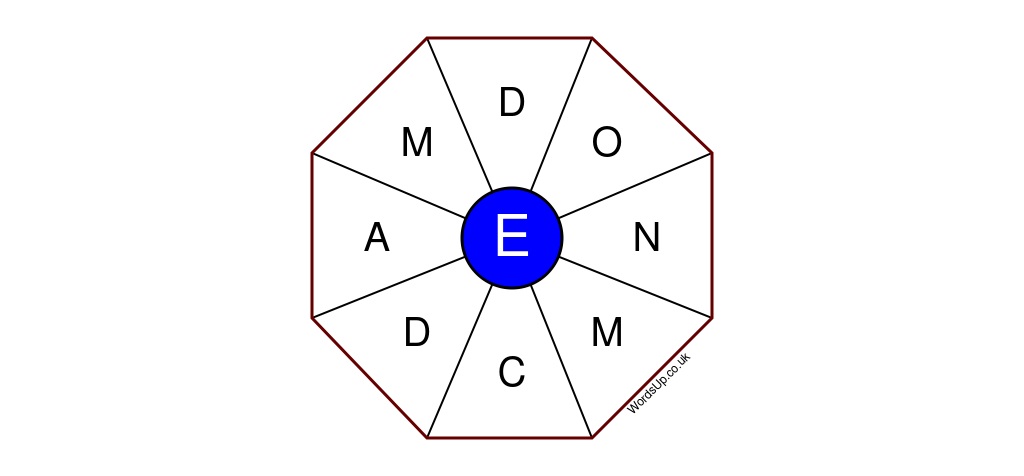 Word Wheel Puzzle #261