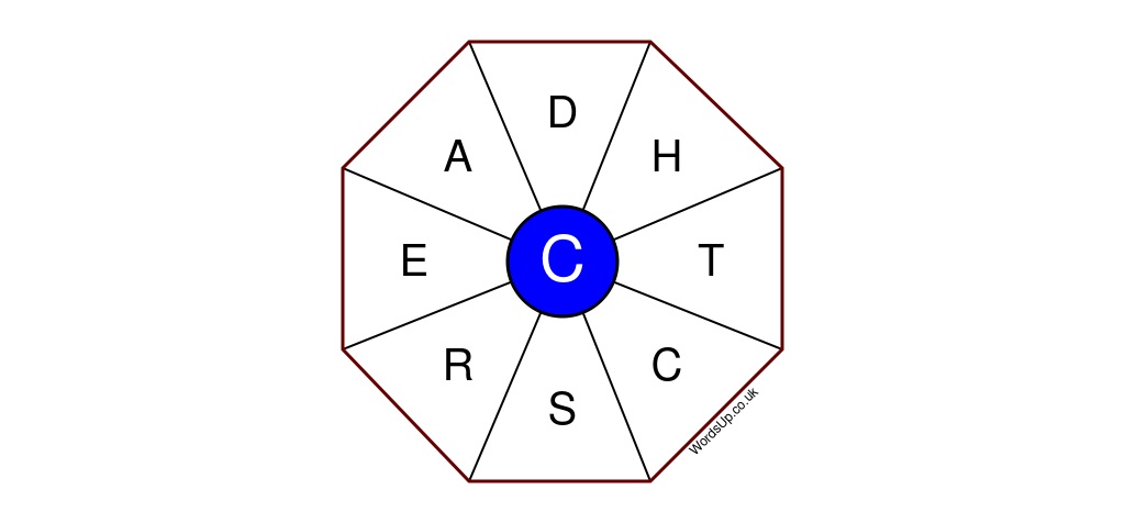 Word Wheel Puzzle #265