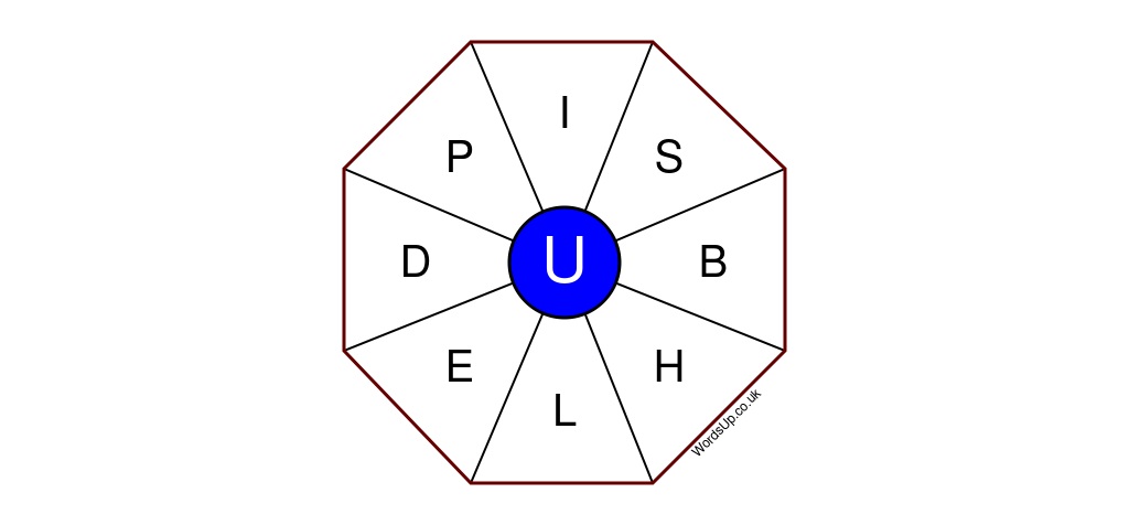 Word Wheel Puzzle #268