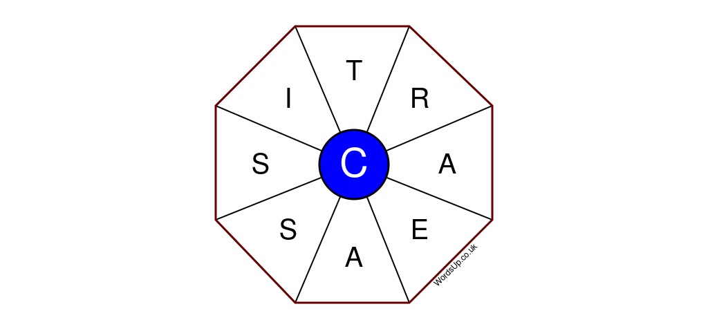 Word Wheel Puzzle #272