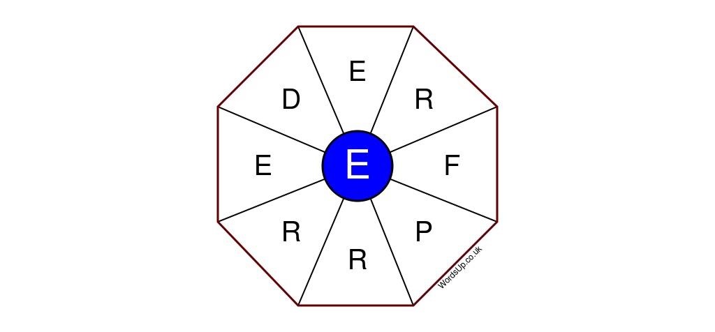 Word Wheel Puzzle #274