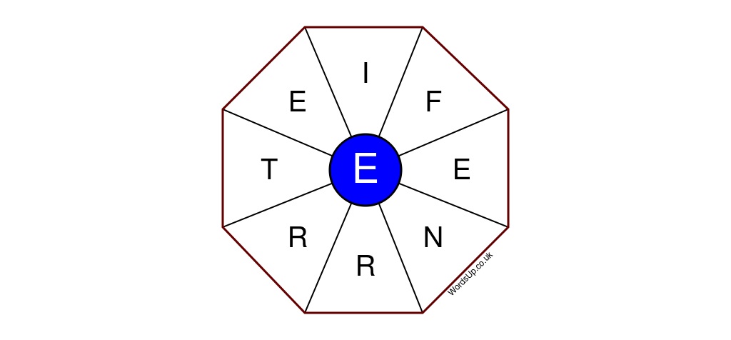 Word Wheel Puzzle #275