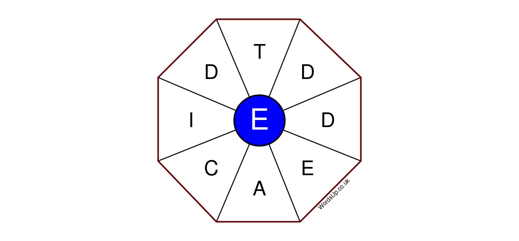 Word Wheel Puzzle #277