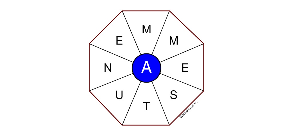 Word Wheel Puzzle #278