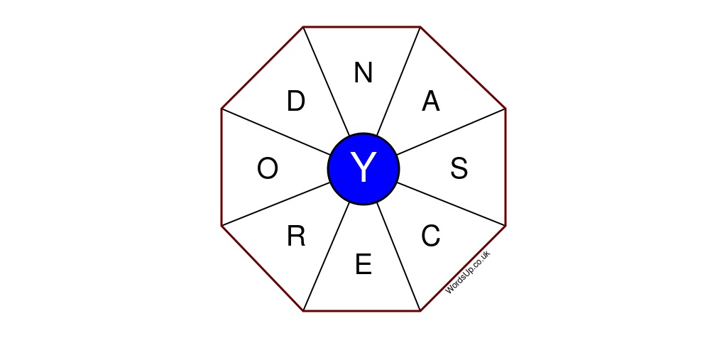 Word Wheel Puzzle #280