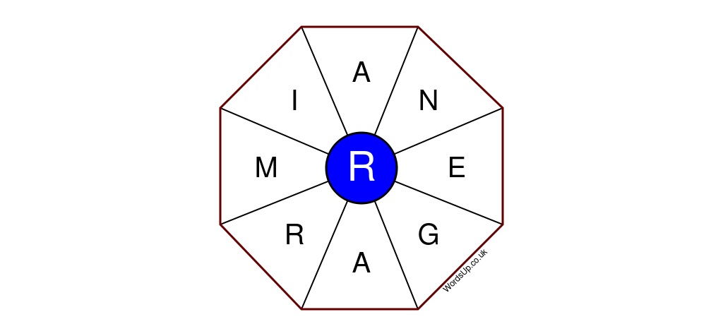 Word Wheel Puzzle #281