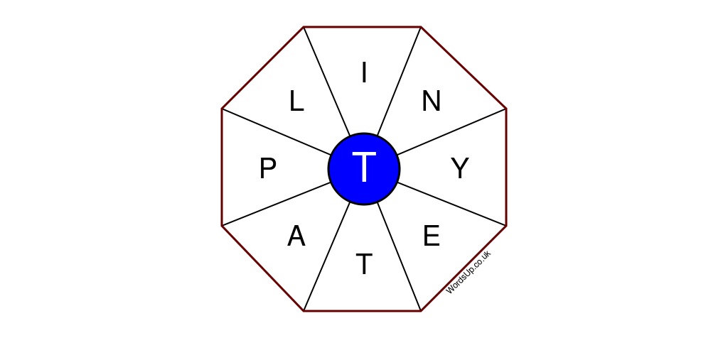 Word Wheel Puzzle #284